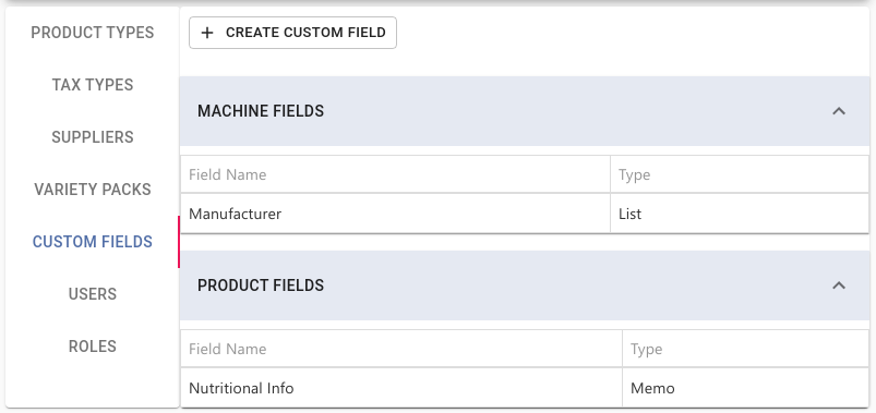 Custom Fields Overview